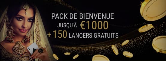 Slotsvil Casino Pack bienvenue